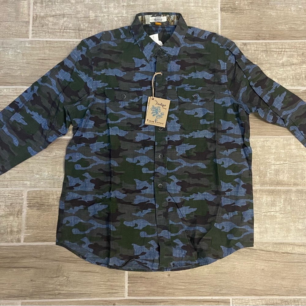Tailor Vintage Button Down size large
